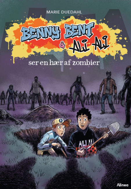 Benny Bent og Ali Ali ser en hær af zombier, Blå Læseklub