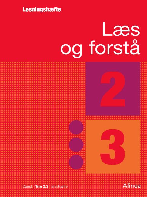 Læs og forstå 2.3, Løsningshæfte