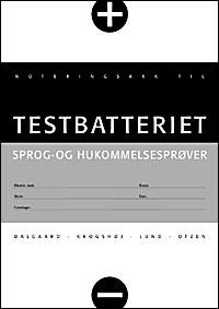 Testbatteriet, noteringsark (10 stk.)