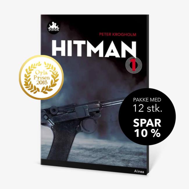 Hitman 1, Sort Læseklub, sampak á 12 stk.