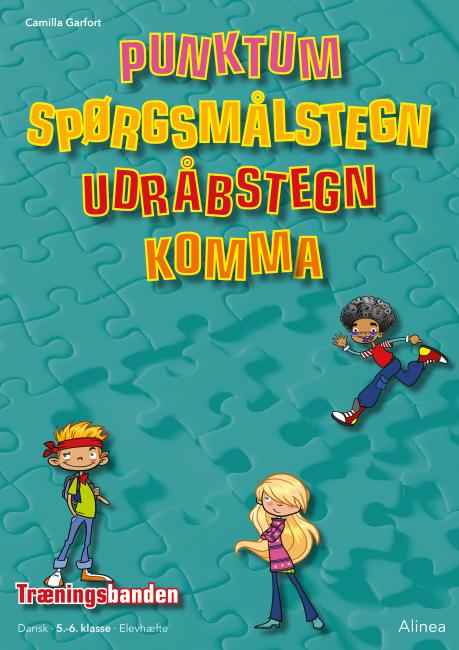 Punktum, spørgsmålstegn, udråbstegn, komma