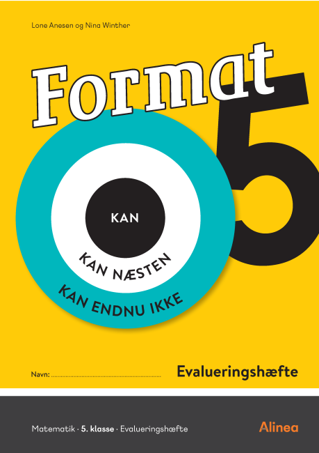 Format 5, Evalueringshæfte