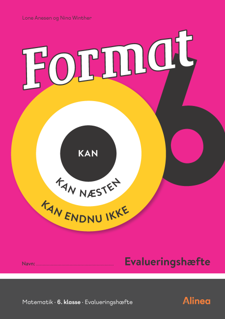 Format 6, Evalueringshæfte