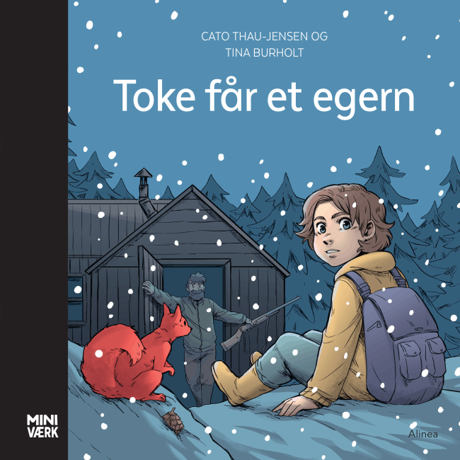 Toke får et egern