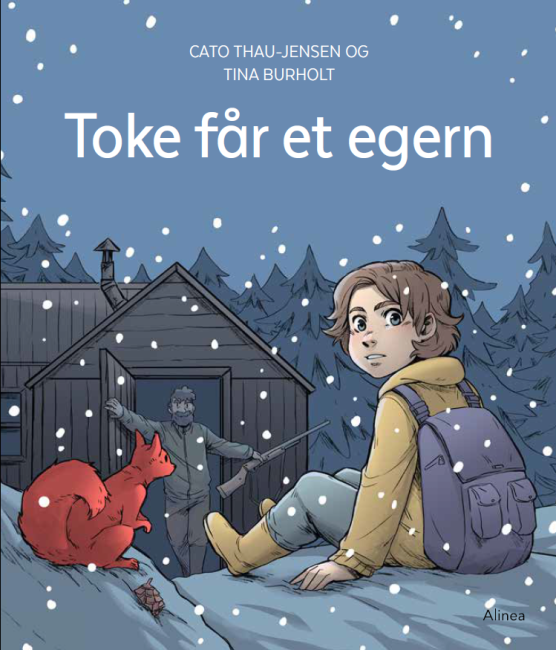 Toke får et egern