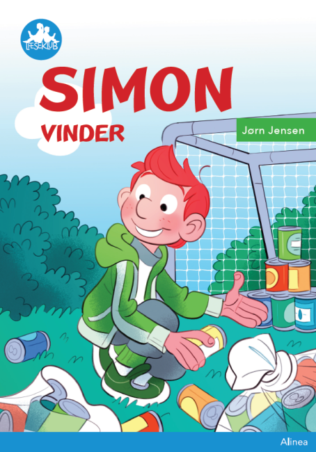 Simon vinder, Blå læseklub