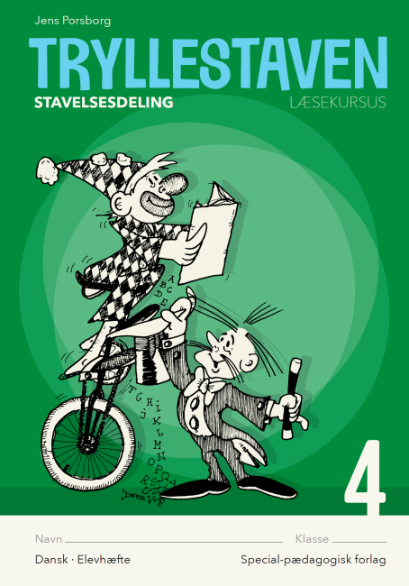 Tryllestaven Læsekursus 4. Stavelsesdeling, 5 stk.