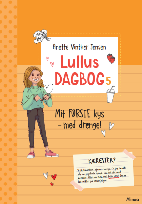 Lullus dagbog 5, Mit første kys - med drenge!, Rød Læseklub