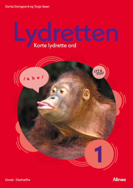 Lydretten 1, Korte lydrette ord