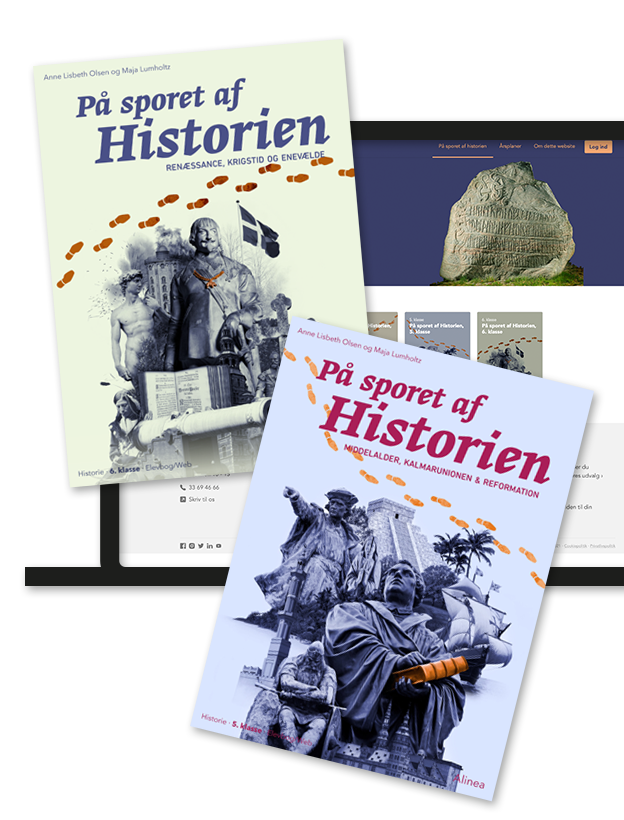 På sporet af historien listevisning hover
